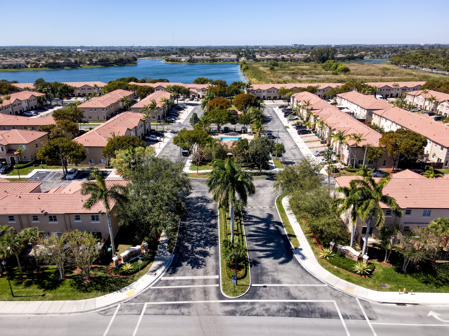 Cutler Bay community aerial